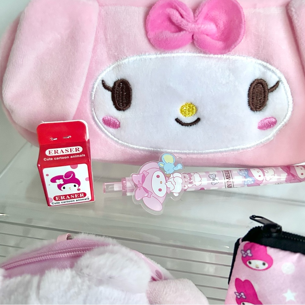 💖(MY326) My Melody Lover’s Adorable 16-Piece Pencil Case Mega Mini Bundle! - Picture 2 of 10